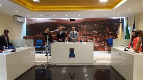 Sessão da Câmara de Vereadores de Ipiaú .
